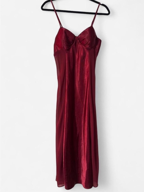 Cinema Etoile Other - 🧿 vintage cinema etoile burgundy slip dress